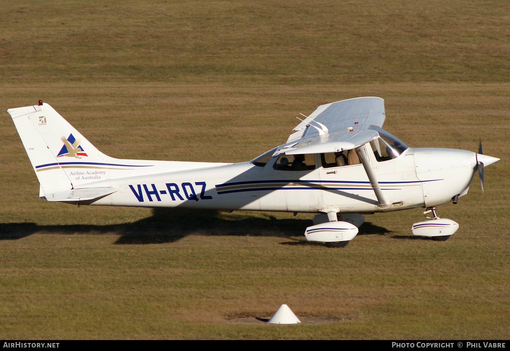 Aircraft Photo of VH-RQZ | Cessna 172R Skyhawk | Airline Academy of Australia | AirHistory.net #45854