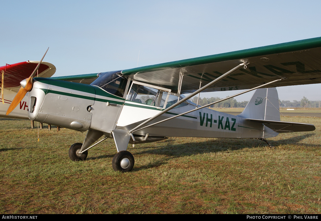 Aircraft Photo of VH-KAZ | Auster J-1B Aiglet | AirHistory.net #45855