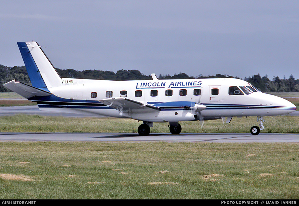 Aircraft Photo of VH-LNB | Embraer EMB-110P1A Bandeirante | Lincoln Airlines | AirHistory.net #45880