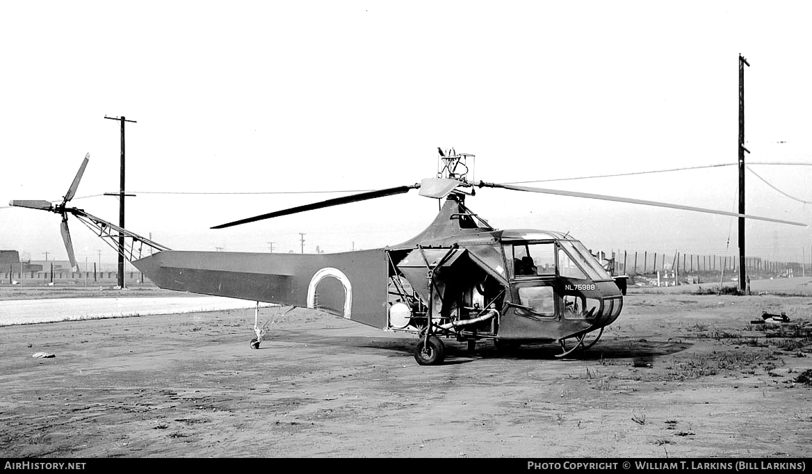 Aircraft Photo of NL75988 | Sikorsky R-4B Hoverfly | AirHistory.net #45893