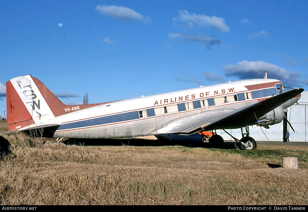 Aircraft Photo of VH-ANR | Douglas DC-3-G202A | Airlines of NSW | AirHistory.net #45907