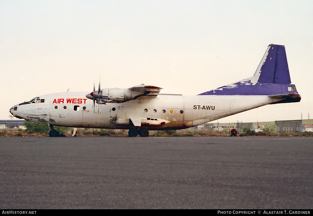 Aircraft Photo of ST-AWU | Antonov An-12BK | Air West | AirHistory.net #45937