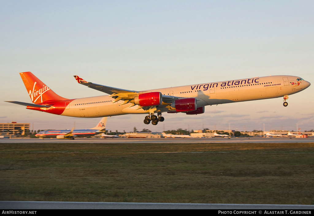 Aircraft Photo of G-VBUG | Airbus A340-642 | Virgin Atlantic Airways | AirHistory.net #45942