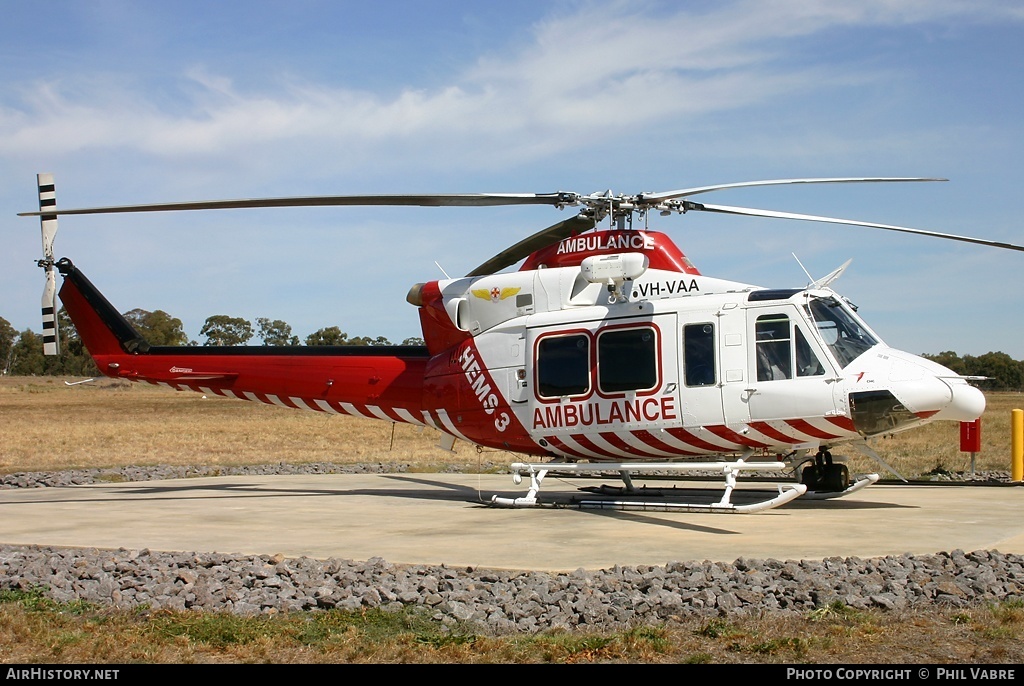 Aircraft Photo of VH-VAA | Bell 412EP | HEMS - Helicopter Emergency Medical Service | AirHistory.net #45956