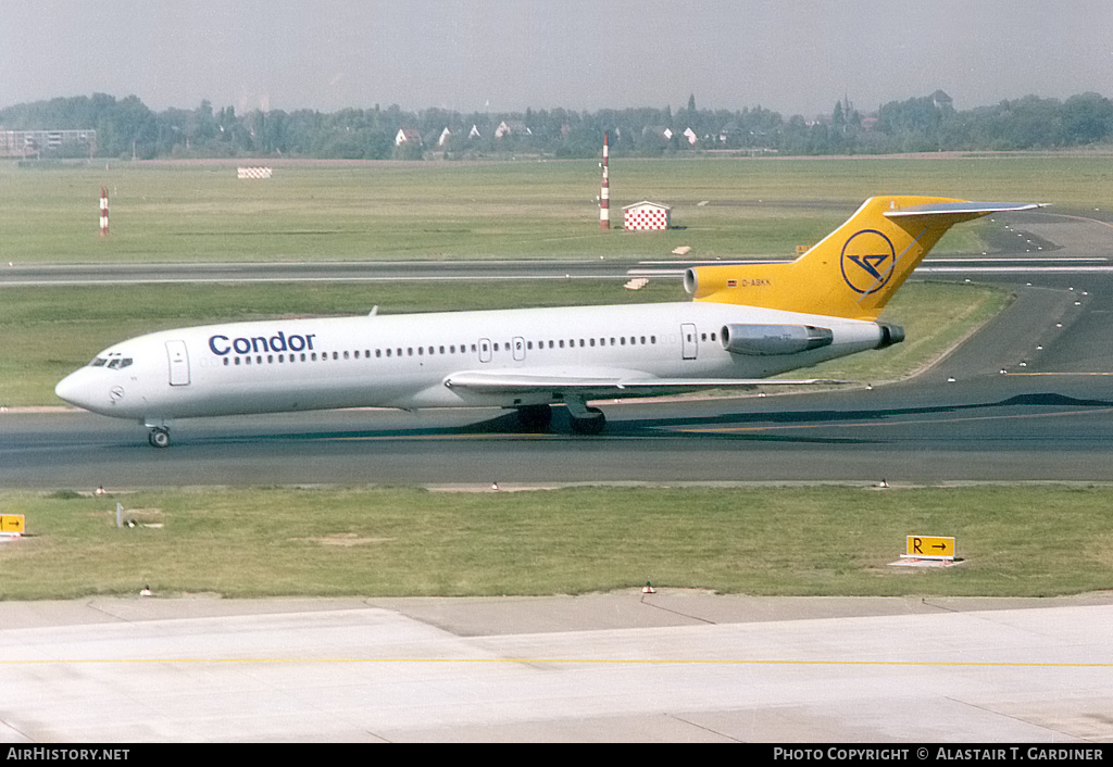 Aircraft Photo of D-ABKK | Boeing 727-230/Adv | Condor Flugdienst | AirHistory.net #45964