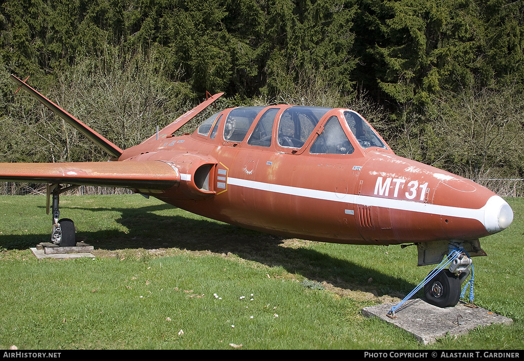 Aircraft Photo of MT31 | Fouga CM-170R Magister | Belgium - Air Force | AirHistory.net #45970