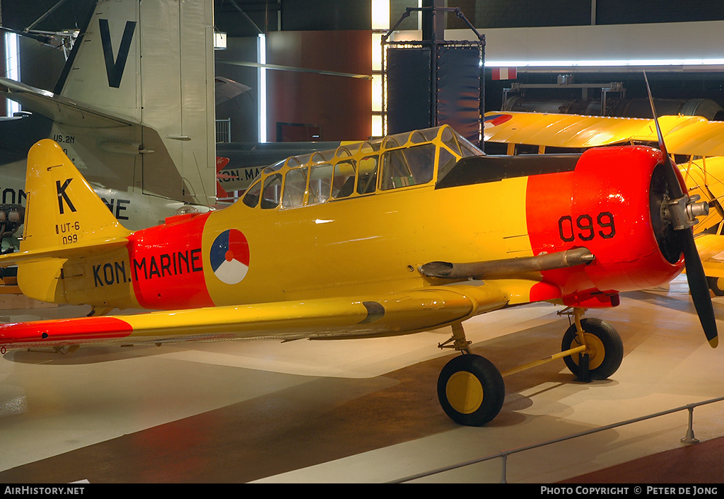 Aircraft Photo of 099 | North American AT-16 Harvard IIB | Netherlands - Navy | AirHistory.net #45973