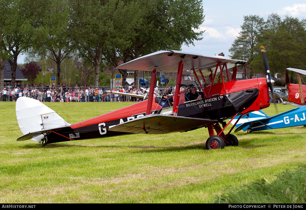Aircraft Photo of G-ADGV | De Havilland D.H. 82A Tiger Moth II | Brooklands Aviation | AirHistory.net #45974