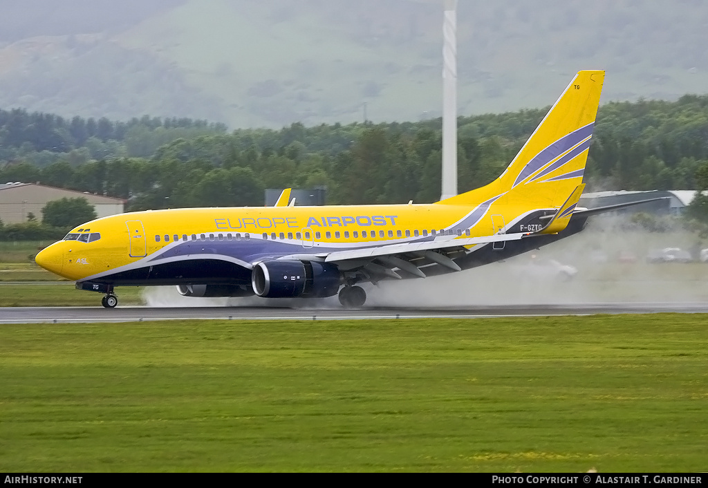 Aircraft Photo of F-GZTG | Boeing 737-73S | Europe Airpost | AirHistory.net #45977