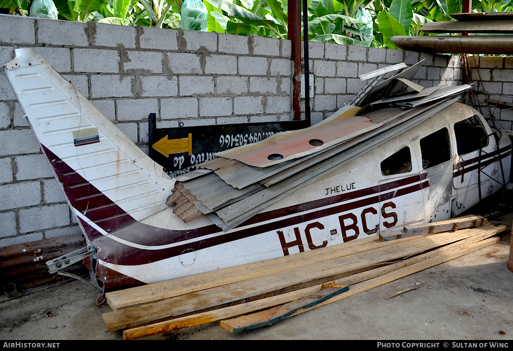 Aircraft Photo of HC-BCS | Piper PA-28-181 Cherokee Archer II | AirHistory.net #45981