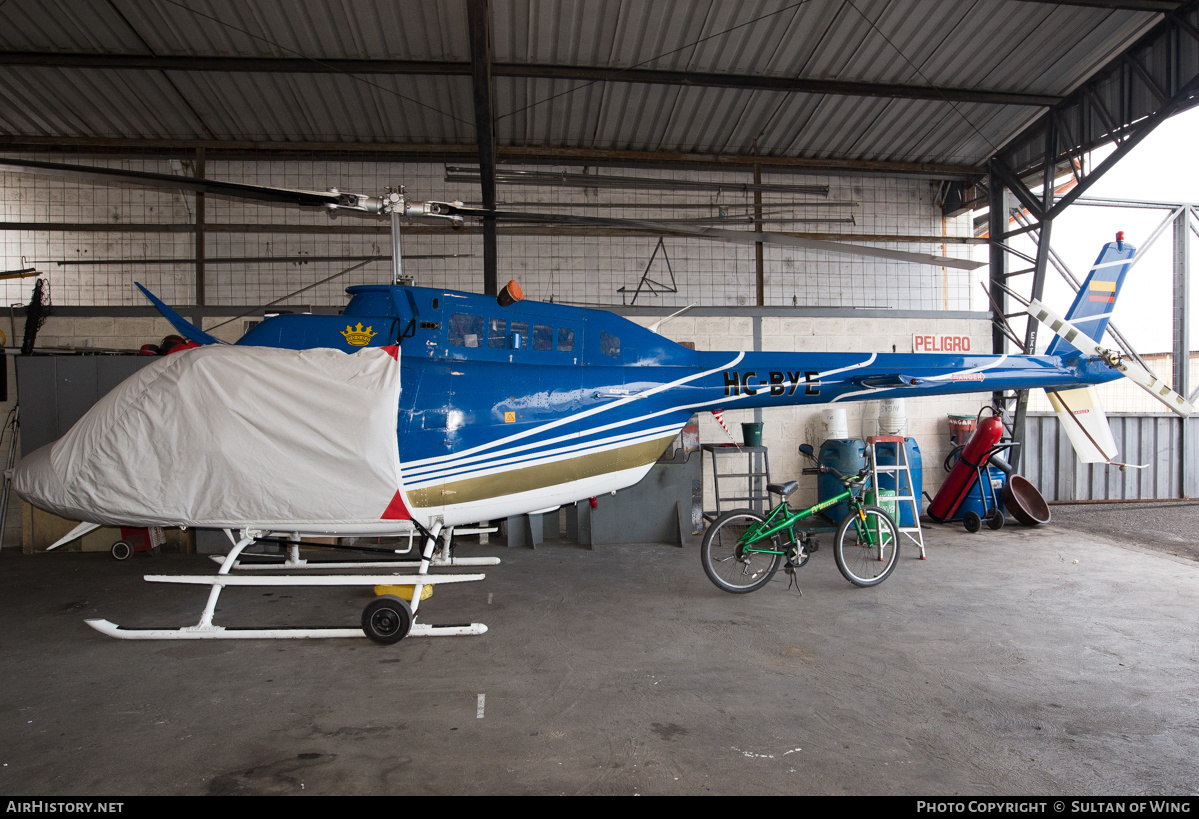 Aircraft Photo of HC-BYE | Bell 206B-3 JetRanger III | AirHistory.net #45983