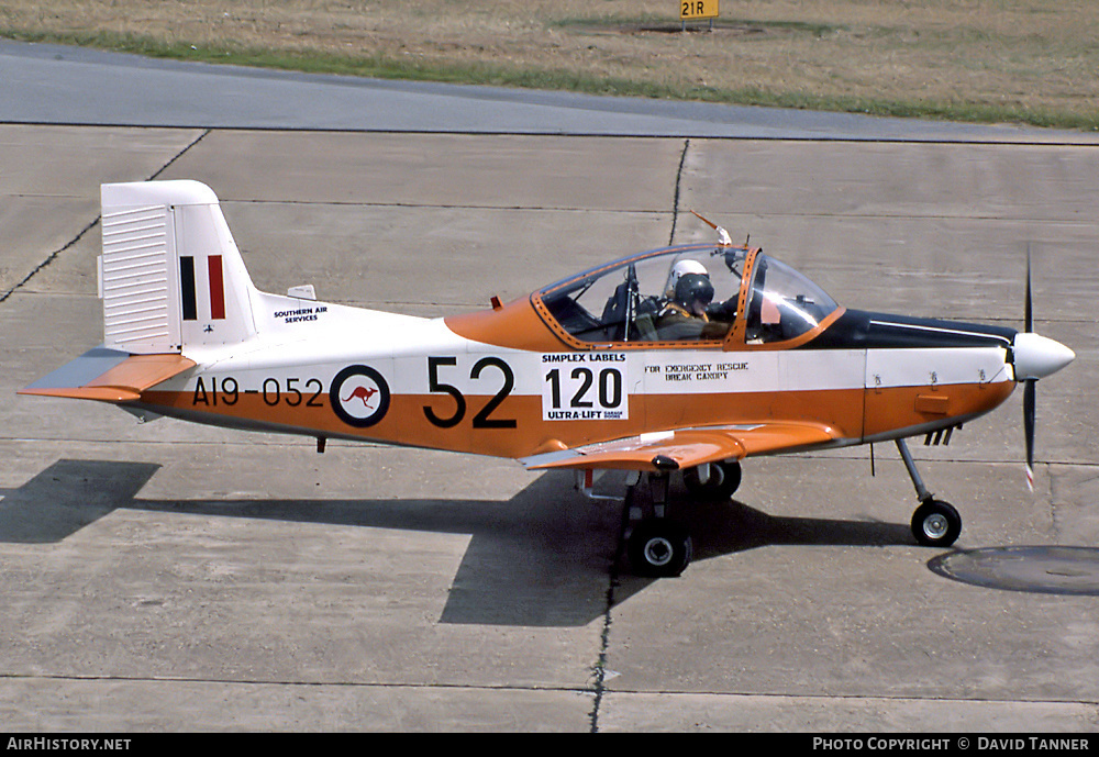 Aircraft Photo of A19-052 | New Zealand CT-4A Airtrainer | Australia - Air Force | AirHistory.net #46008