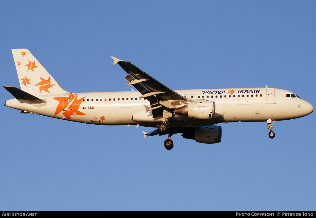 Aircraft Photo of 4X-ABD | Airbus A320-211 | Israir | AirHistory.net #46013