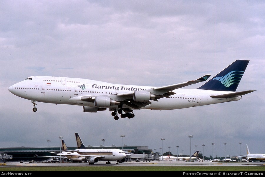 Aircraft Photo of PK-GSG | Boeing 747-4U3 | Garuda Indonesia | AirHistory.net #46024