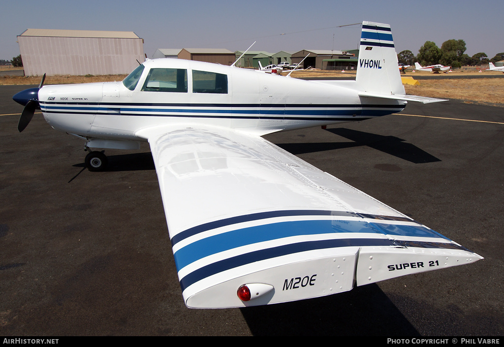 Aircraft Photo of VH-ONL | Mooney M-20E Super 21 | AirHistory.net #46029