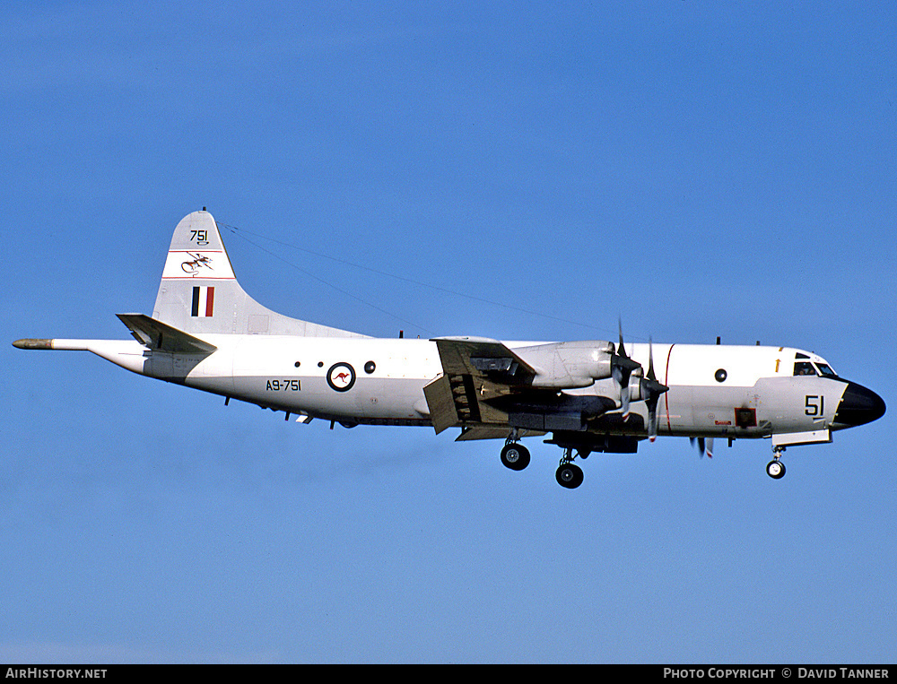 Aircraft Photo of A9-751 | Lockheed P-3C Orion | Australia - Air Force | AirHistory.net #46051