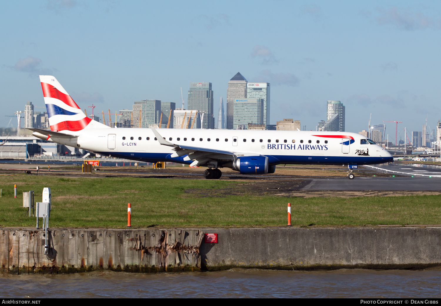 Aircraft Photo of G-LCYN | Embraer 190SR (ERJ-190-100SR) | British Airways | AirHistory.net #46055