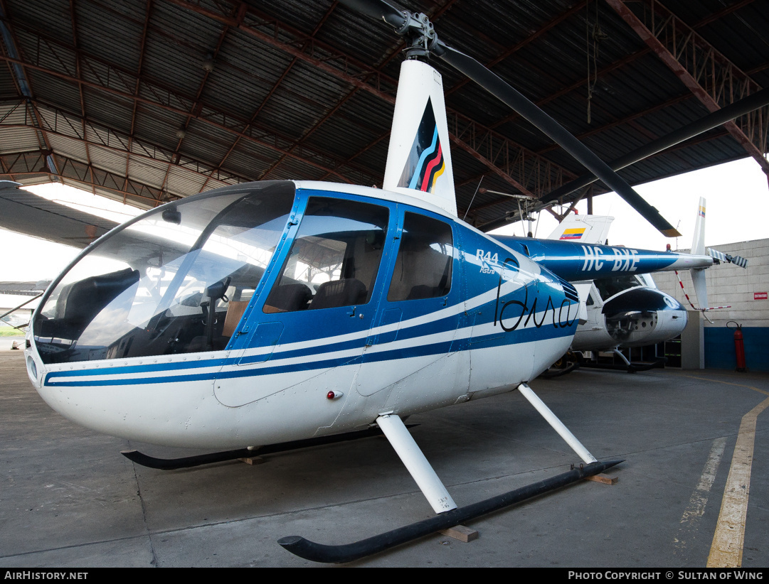 Aircraft Photo of HC-BXE | Robinson R-44 Astro | AirHistory.net #46062
