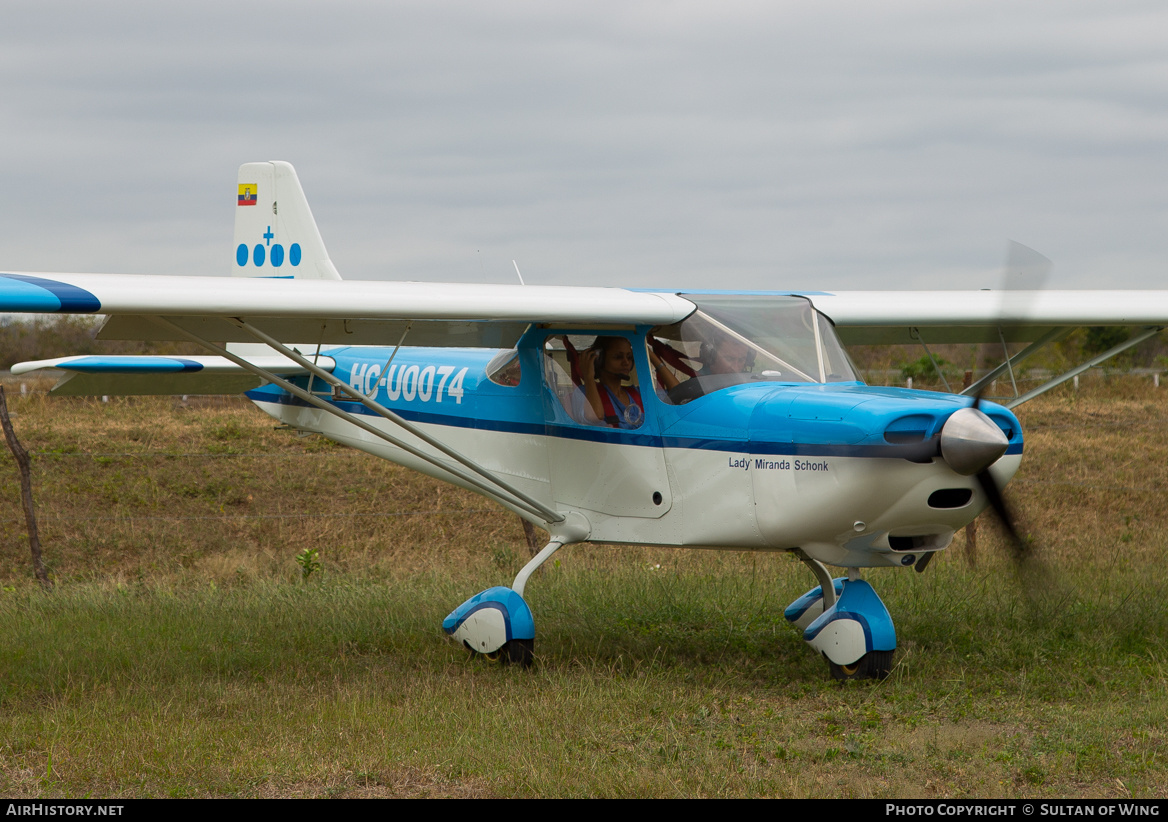Aircraft Photo of HC-U0074 | AeroAndina MXP-150 Patriot | Aeroclub Los Rebeldes | AirHistory.net #46069
