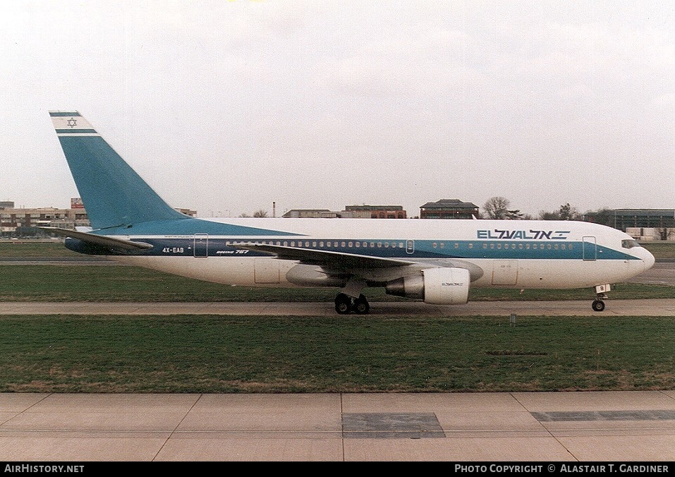 Aircraft Photo of 4X-EAB | Boeing 767-258 | El Al Israel Airlines | AirHistory.net #46082