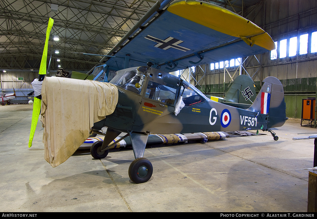 Aircraft Photo of G-ARSL / VF581 | Beagle A-61 Terrier 1 | UK - Army | AirHistory.net #46084