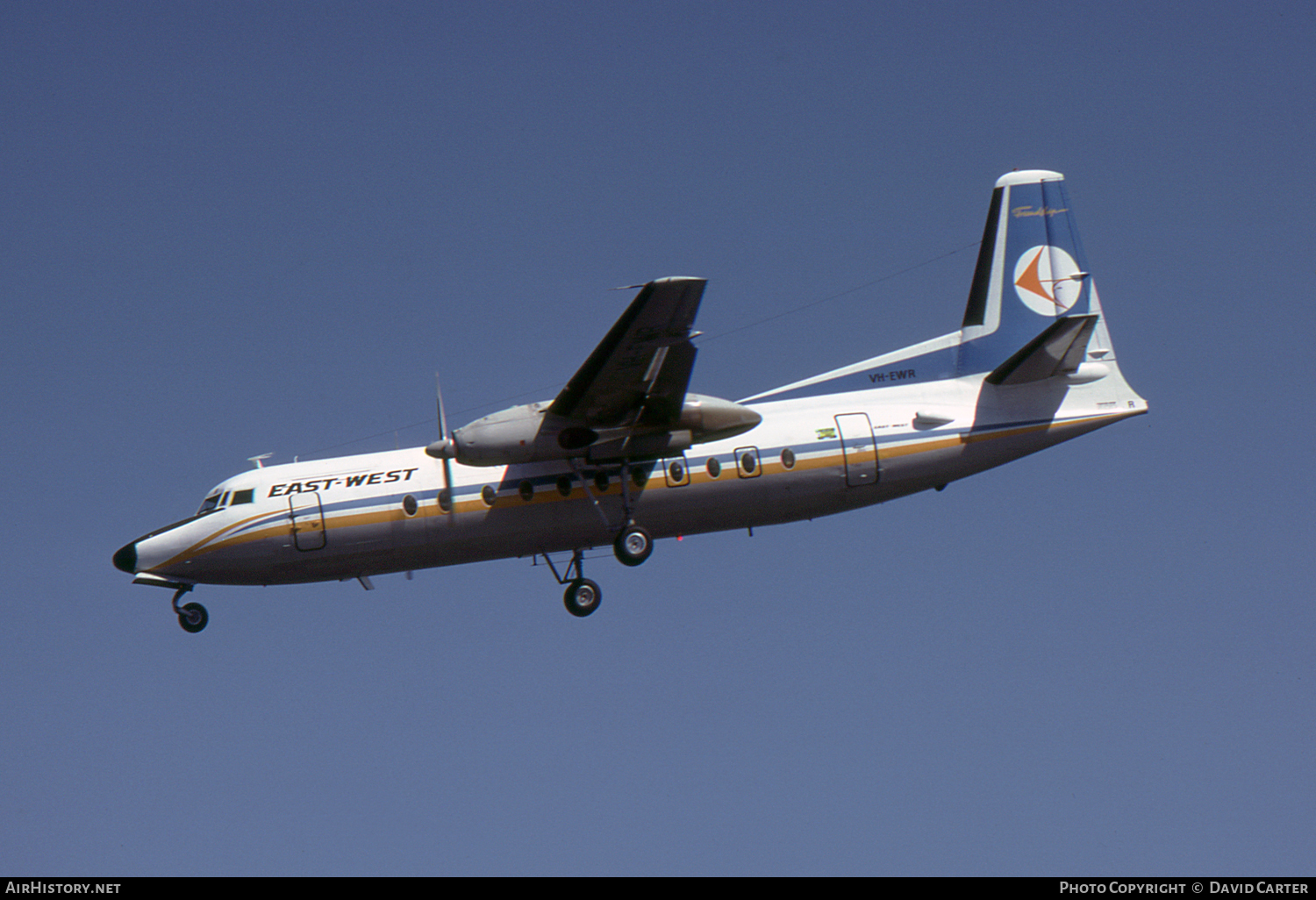 Aircraft Photo of VH-EWR | Fokker F27-500 Friendship | East-West Airlines | AirHistory.net #46113