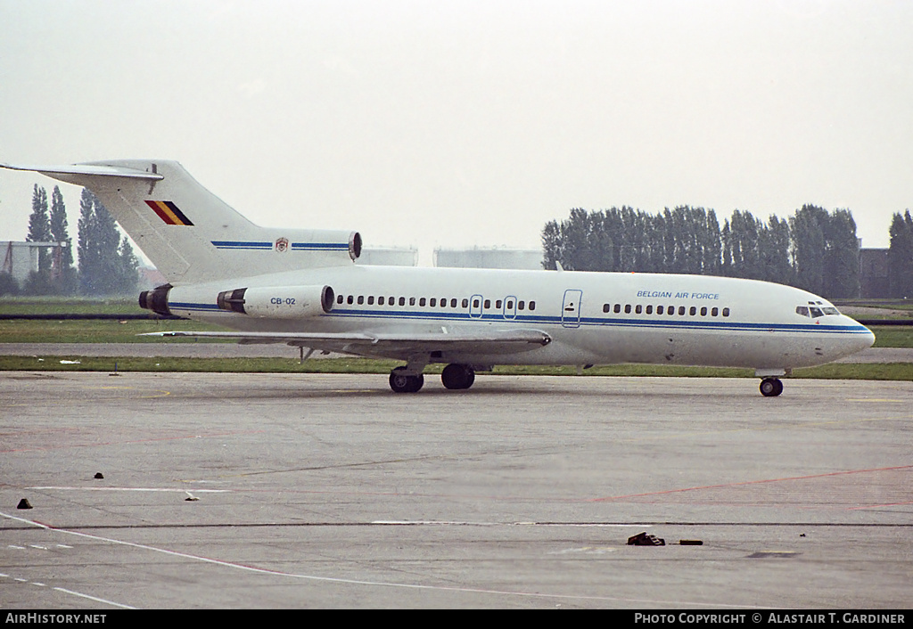 Aircraft Photo of CB-02 | Boeing 727-29C | Belgium - Air Force | AirHistory.net #46125