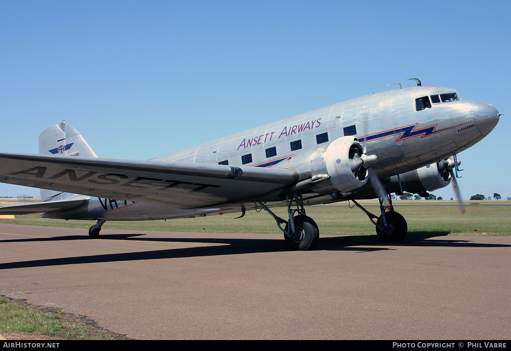 Aircraft Photo of VH-ABR | Douglas DC-3-G202A | Ansett Airways | AirHistory.net #46141
