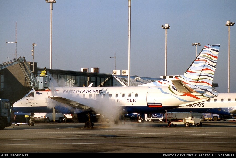 Aircraft Photo of G-LGNB | Saab 340B | British Airways | AirHistory.net #46142