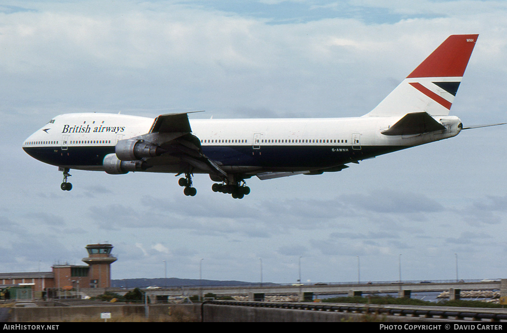 Aircraft Photo of G-AWNH | Boeing 747-136 | British Airways | AirHistory.net #46157