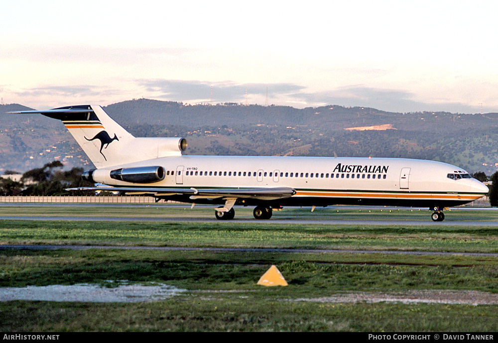 Aircraft Photo of VH-TBQ | Boeing 727-276/Adv | Australian Airlines | AirHistory.net #46164
