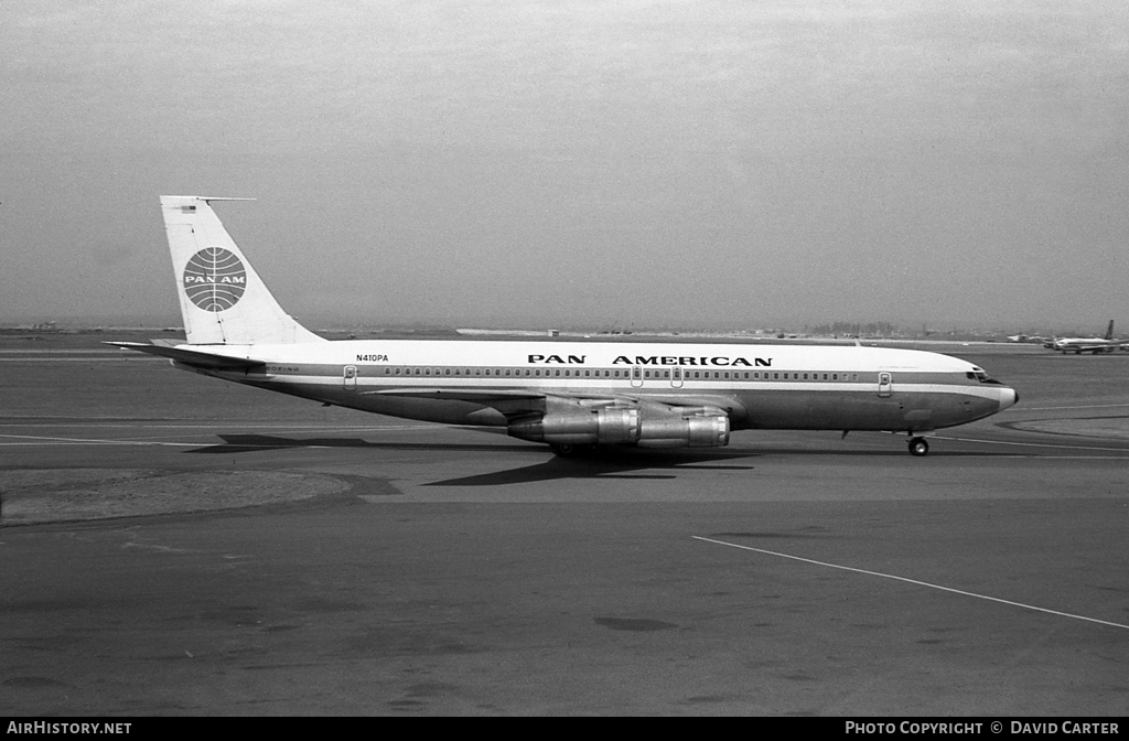 Aircraft Photo of N410PA | Boeing 707-321B | Pan American World Airways - Pan Am | AirHistory.net #46170