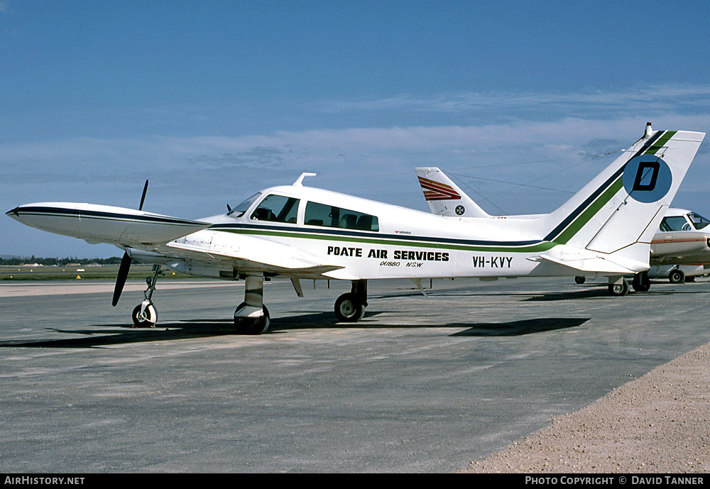 Aircraft Photo of VH-KVY | Cessna 310L | Poate Air Services | AirHistory.net #46181