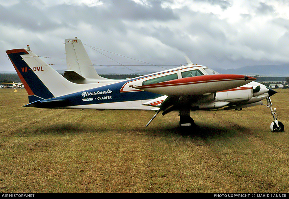 Aircraft Photo of VH-CML | Cessna 310K | Riverinair Wagga Charter | AirHistory.net #46187