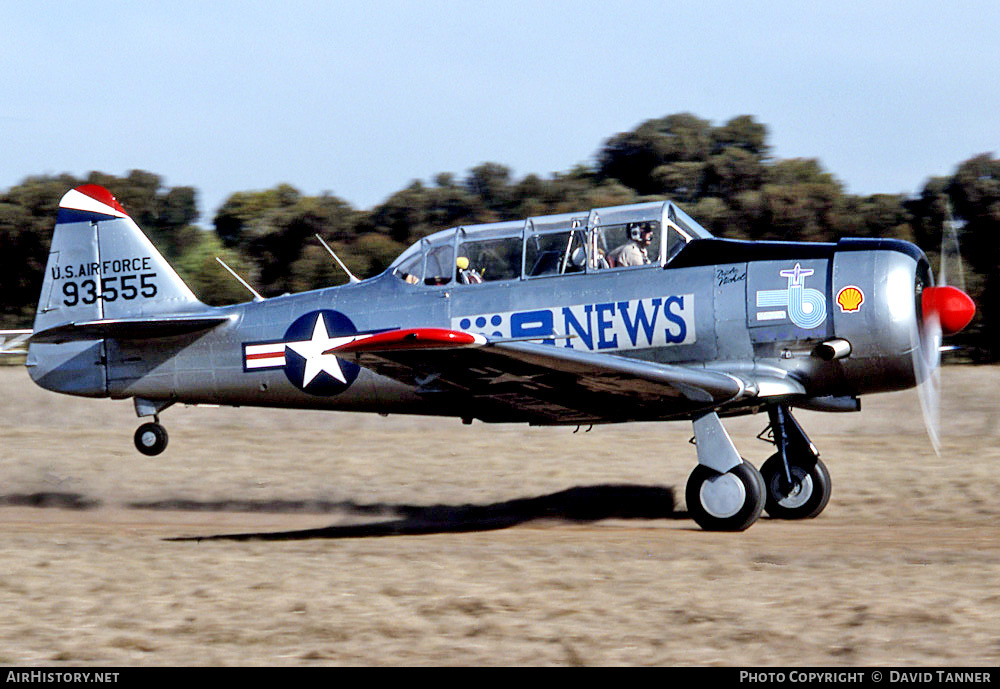 Aircraft Photo of VH-USR / 93555 | North American AT-6G Texan | USA - Air Force | AirHistory.net #46190