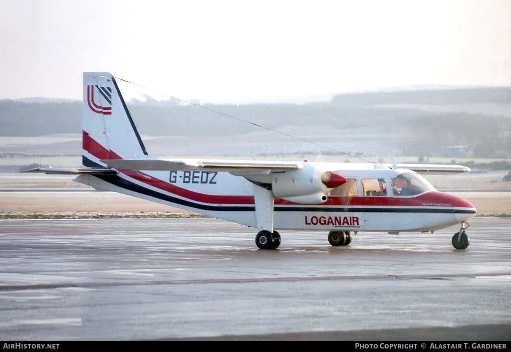 Aircraft Photo of G-BEDZ | Britten-Norman BN-2A-26 Islander | Loganair | AirHistory.net #46215