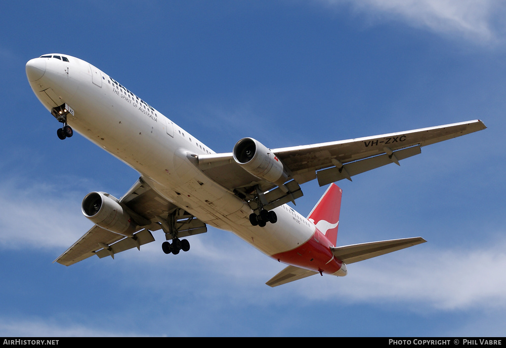 Aircraft Photo of VH-ZXC | Boeing 767-336/ER | Qantas | AirHistory.net #46219