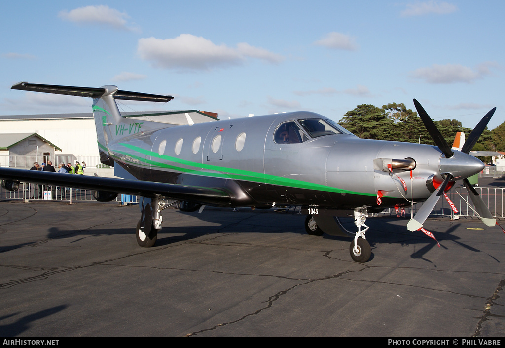 Aircraft Photo of VH-VTF | Pilatus PC-12NG (PC-12/47E) | AirHistory.net #46240