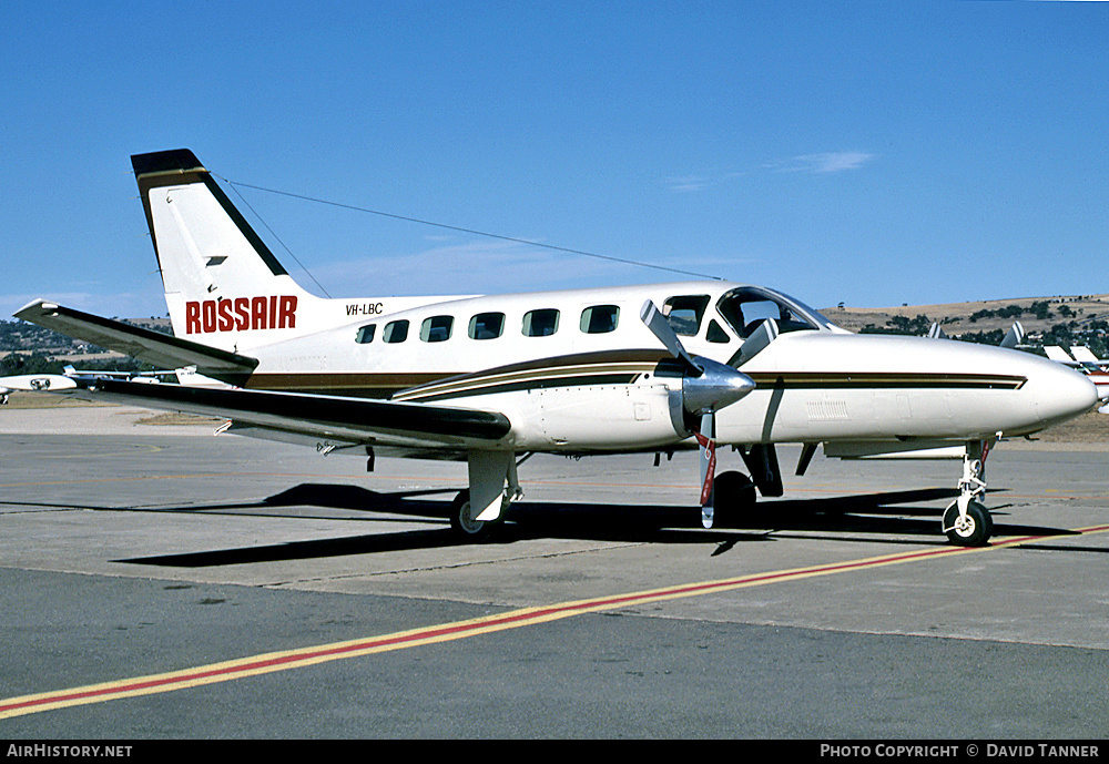 Aircraft Photo of VH-LBC | Cessna 441 Conquest | Rossair | AirHistory.net #46280