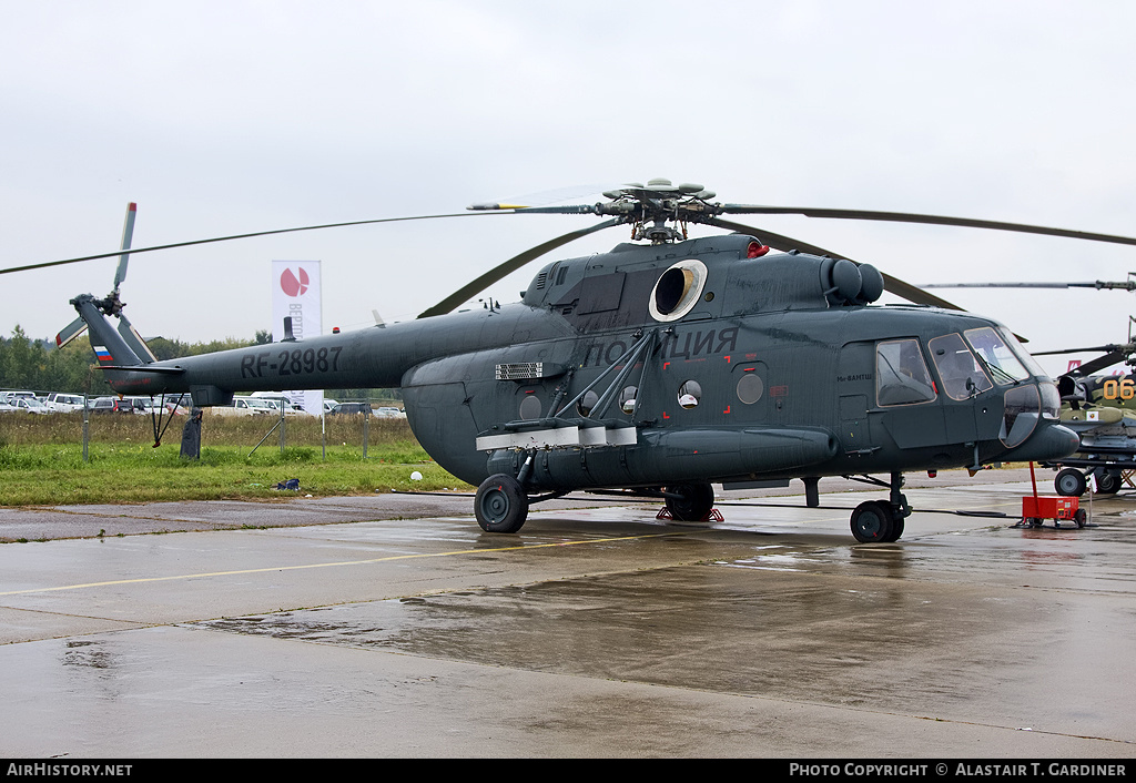 Aircraft Photo of RF-28987 | Mil Mi-8AMTSh | Russia - Police | AirHistory.net #46283