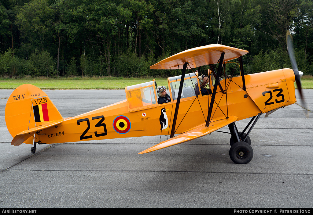 Aircraft Photo of OO-ESV / V23 | Stampe-Vertongen SV-4B | Belgium - Air Force | AirHistory.net #46295