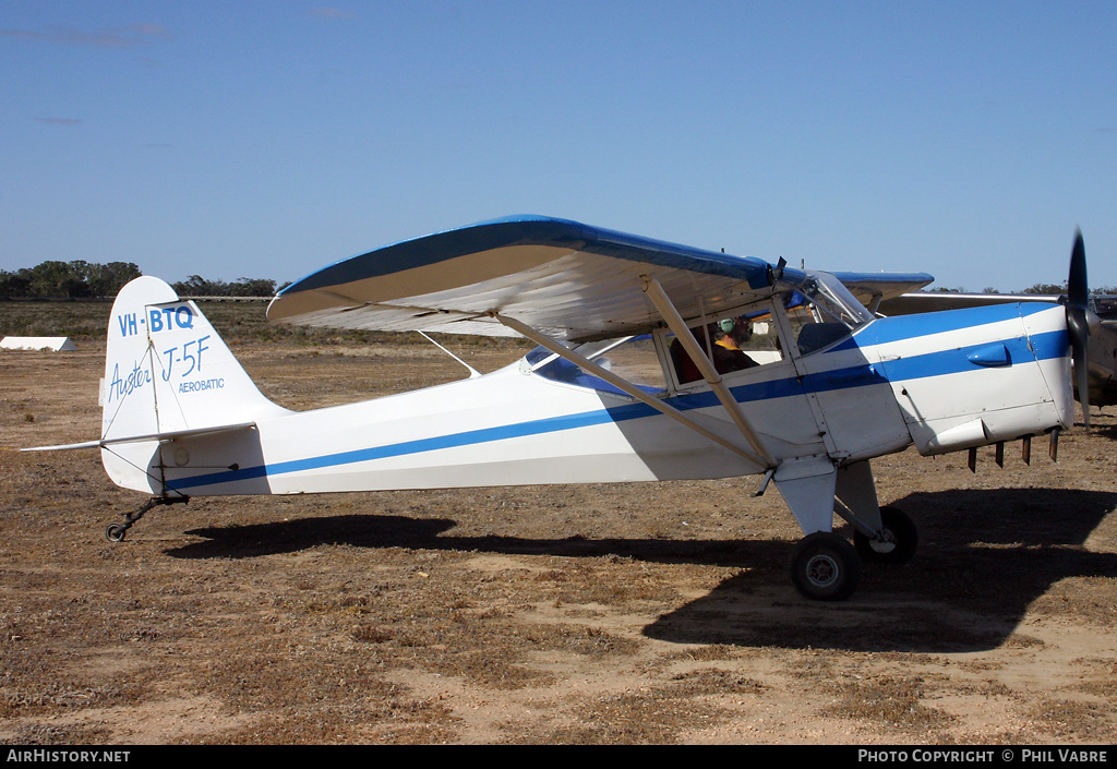 Aircraft Photo of VH-BTQ | Auster J-5F Aiglet Trainer | AirHistory.net #46302