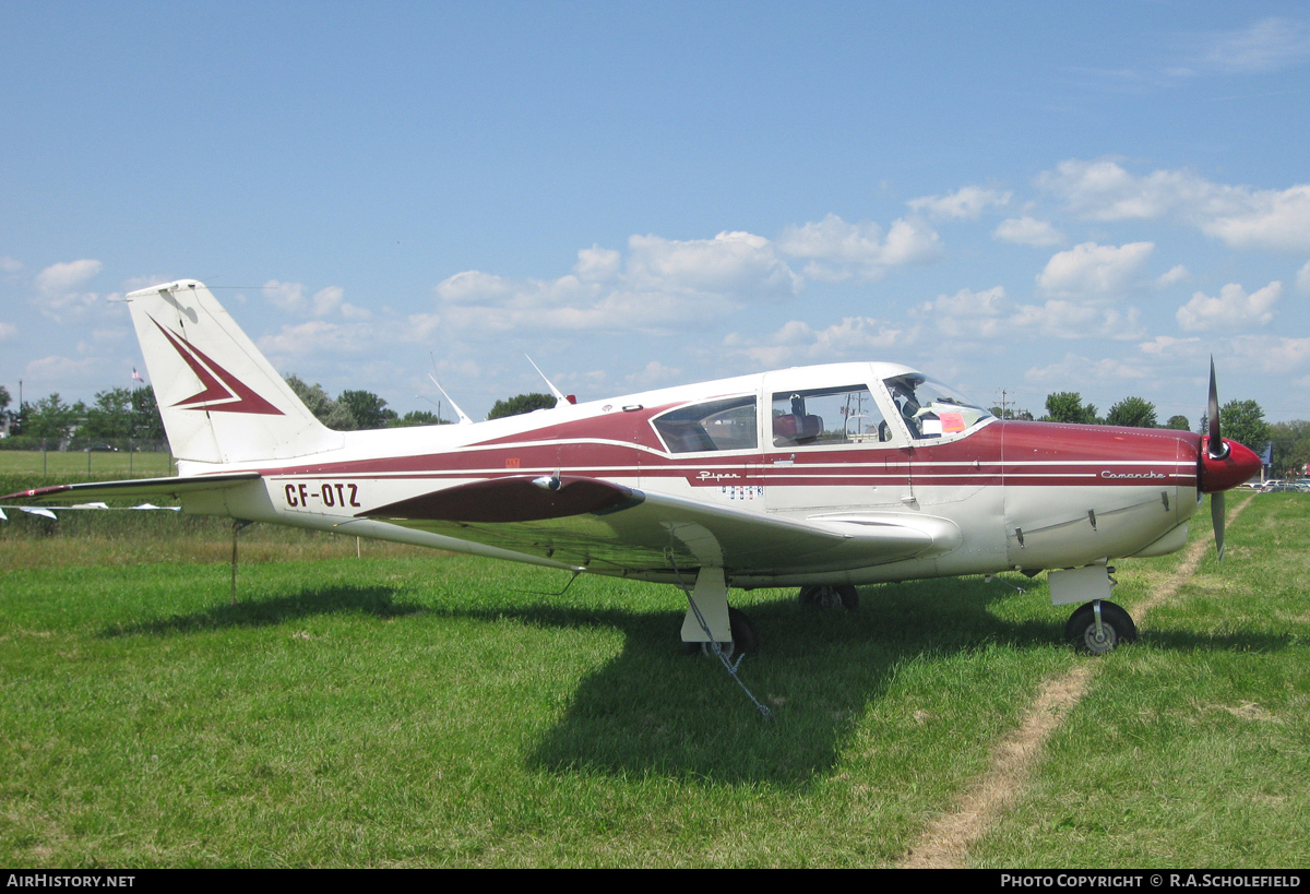 Aircraft Photo of CF-OTZ | Piper PA-24-250 Comanche | AirHistory.net #46305