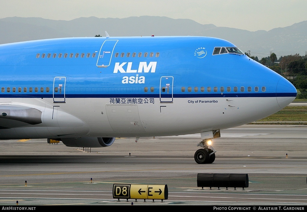 Aircraft Photo of PH-BFP | Boeing 747-406M | KLM Asia | AirHistory.net #46313