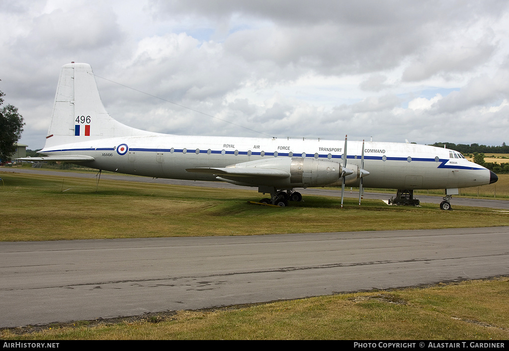 Aircraft Photo of XM496 | Bristol 175 Britannia C.1 (253) | UK - Air Force | AirHistory.net #46314