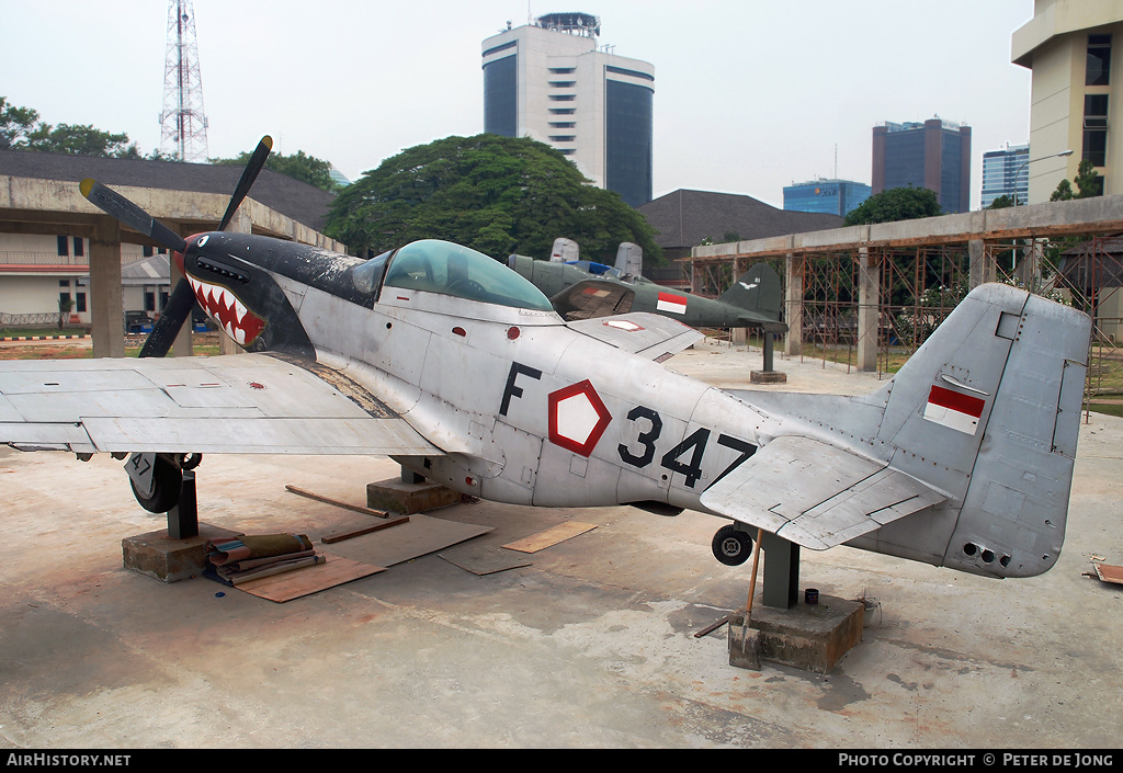 Aircraft Photo of F-347 | North American P-51 Mustang II | Indonesia - Air Force | AirHistory.net #46332
