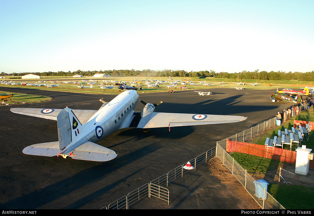 Aircraft Photo of VH-EAF | Douglas C-47B Skytrain | Historical Aircraft Restoration Society - HARS | Australia - Air Force | AirHistory.net #46339
