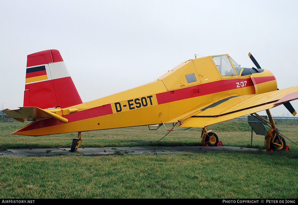 Aircraft Photo of D-ESOT | Zlin Z-37A Cmelak | AirHistory.net #46349
