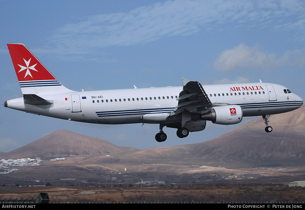 Aircraft Photo of 9H-AEI | Airbus A320-214 | Air Malta | AirHistory.net #46351