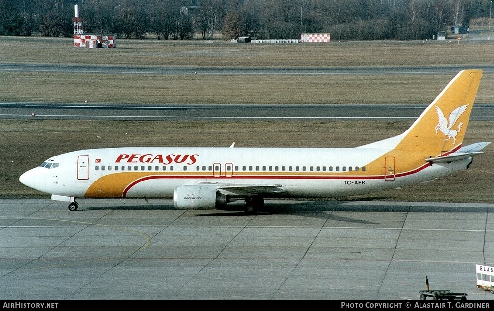 Aircraft Photo of TC-AFK | Boeing 737-4Y0 | Pegasus Airlines | AirHistory.net #46381